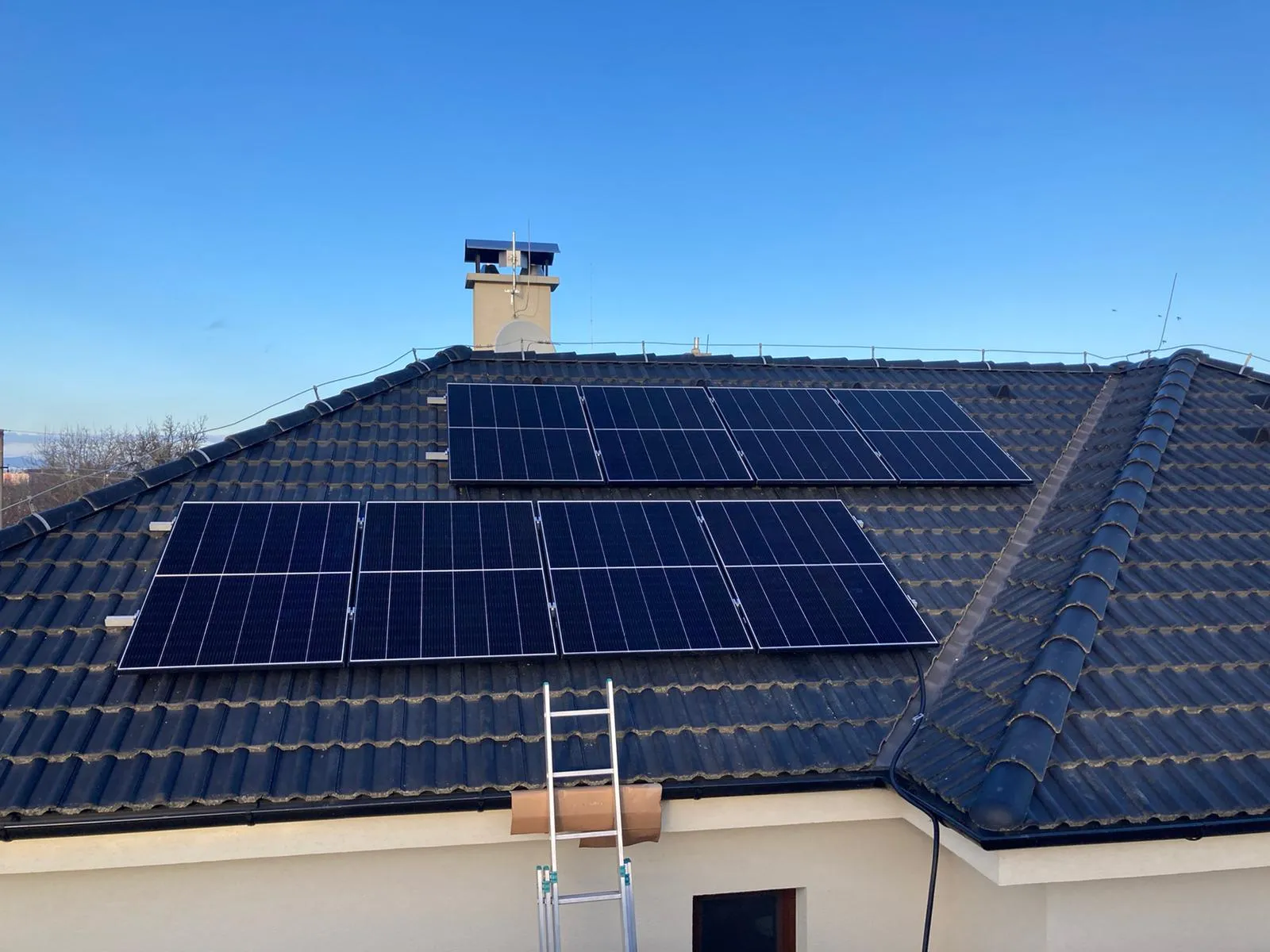 Rozmiestnenie panelov