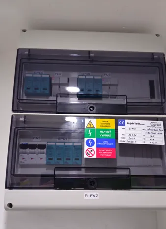 Rozvádzač fotovoltickej elektrárne
