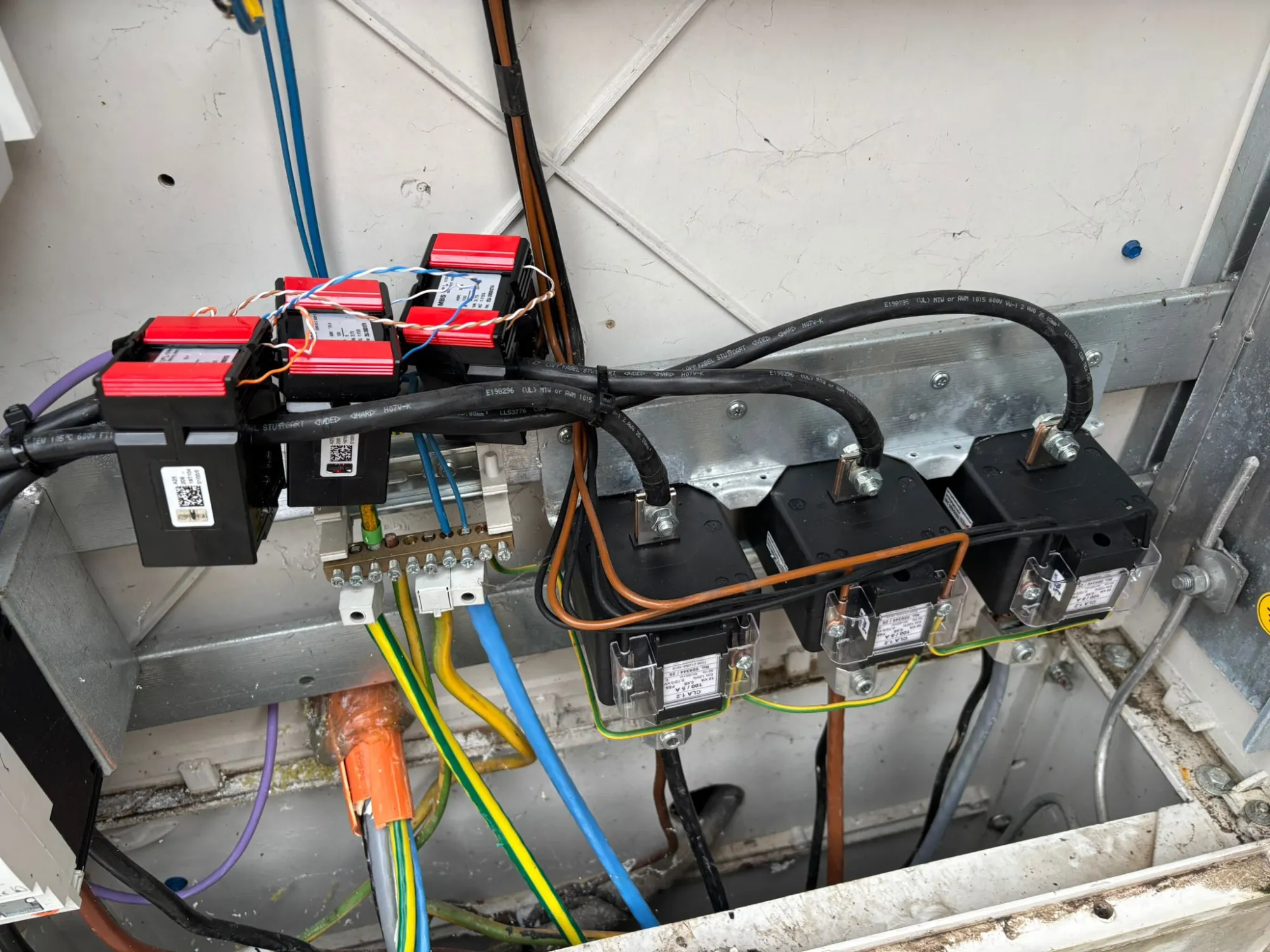 Výmena meracích tráf