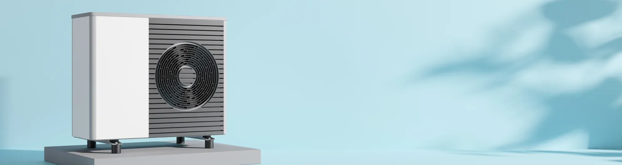 Tepelné čerpadlá - riešenie pre domácnosti. Ilustračný obrázok tepelného čerpadla